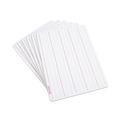 Office Jansan | Universal UNV43911 11.75 in. x 8.75 in. Penmanship Ruled Lap/Learning Dry-Erase Board - White Surface (6/Pack) image number 1