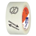 Office Jansan | Duck 242762 2.08 in. x 110 yds. 3 in. Core Folded Edge Tape - Clear (6/Pack) image number 1