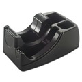 Office Jansan | Officemate OIC96690 1 in. and 3 in. Cores Recycled 2-in-1 Heavy Duty Plastic Tape Dispenser - Black image number 0