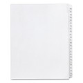 Office Jansan | Avery 01706 11 x 8.5 Allstate Style Preprinted Legal Exhibit Side 126 to 150 Tab Index Dividers - White (25-Pieces/Set) image number 0