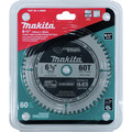 Circular Saw Accessories | Makita A-99982 6-1/2 in. 60T (ATB) Carbide-Tipped Cordless Plunge Saw Blade image number 1