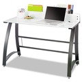  | Safco 1938TG Xpressions 47 in. x 23 in. x 37 in. Computer Desk - Frosted/Black image number 1