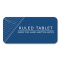 Notebooks & Pads | Roaring Spring 63046 6 in. x 9 in. Sheets Wide/Legal Rule Writing Tablet - White (48/Carton) image number 5