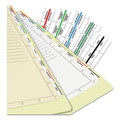  | Tabbies TAB54520 11 in. x 8.5 in. Medical Chart Index Divider Sheets - White (400/Box) image number 1