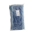 Mops | Boardwalk BWK1148 48 in. x 5 in. Cotton/Synthetic Blend Dust Mop Head - Blue image number 2