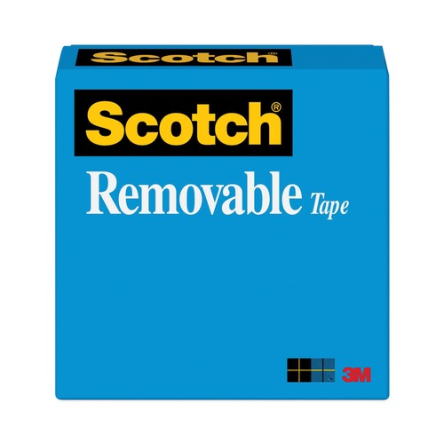 Tapes & Adhesives | Scotch 811 0.75 in. x 36 yds 1 in. Core Removable Tape - Transparent (1-Roll) image number 0