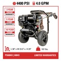 Pressure Washers | Simpson 60843 PowerShot 4400 PSI 4.0 GPM Professional Gas Pressure Washer with AAA Triplex Pump image number 10