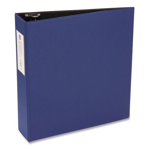 Office Jansan | Avery 04600 Economy 3 in. Capacity 11 in. x 8.5 in. 3-Ring Non-View Binder - Blue image number 0