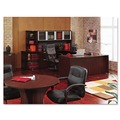 Office Desks & Workstations | Alera ALEVA301730 17 in. x 16 in. Glass Door Set with Silver Frame for 72 in. Wide Hutch - Clear (4-Piece/Set) image number 4