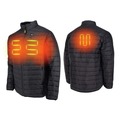 Heated Jackets | Dewalt DCHJ093D1-XL Men's Lightweight Puffer Heated Jacket Kit - X-Large, Black image number 0