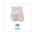 Food Trays, Containers, and Lids | Boardwalk BWK30LAG500 5 lbs. Capacity Paper Food Baskets - Red/White (500/Carton) image number 5