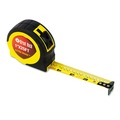 Tape Measures | Great Neck 95005 ExtraMark 1 in. x 25 ft. Steel Power Tape - Orange/Black image number 0