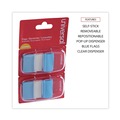 Office Jansan | Universal UNV99002 Page Flags - Blue (50 Flags/Dispenser, 2 Dispensers/Pack) image number 5