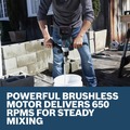 Clearance Center | Bosch GRW18V-120N 8 Amp Brushless Variable Speed 1/2 in. Chuck Mud Mixer image number 2