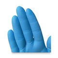 Work Gloves | Ansell 54423 G10 2PRO 9.5 in. 6 mil Powder-Free Nitrile Gloves - Large/Blue (1/Box) image number 2