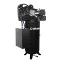 Stationary Air Compressors | EMAX ESS05V060V1 5 HP 60 Gallon Single Stage Single Phase 19 CFM Industrial 2-Cylinder Splash Lubricated Pump Electric SILENT Air Compressor image number 2