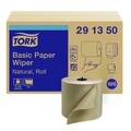 Cleaning Cloths | Tork 291350 7.68 in. x 1150 ft. Basic Paper Wiper - Natural (4 Rolls/Carton) image number 0
