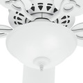 Ceiling Fans | Hunter 53059 52 in. Astoria White Ceiling Fan with LED image number 2