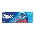 Cleaning & Janitorial Supplies | Ziploc 351126 9.6 in. x 12.1 in. 2.7 mil, 1 gal. Zipper Freezer Bags - Clear (28/Box 9 Boxes/Carton) image number 3