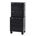 Tool Chests | Stanley STST22621BK 100 Series 26 in. 2-Drawer Middle Tool Chest image number 4