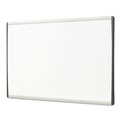 Office Jansan | Quartet ARC3018 ARC Frame Cubicle Magnetic 30 in. x 18 in. Dry Erase Board - White/Silver image number 2