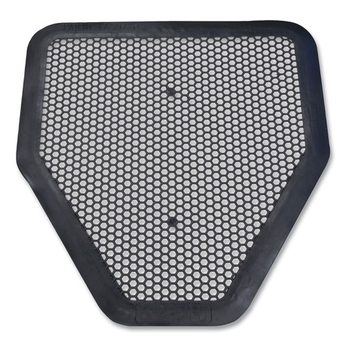 Cleaning & Janitorial Supplies | Big D Industries 666800 17.5 in. x 20.5 in. Deo-Gard Disposable Urinal Mat - Mountain Air, Charcoal (6/Carton) image number 0
