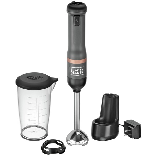 Black & Decker Bckm101sp Kitchen Wand 2-in-1 Salt and Pepper Grinder Attachment