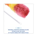 Cleaning Brushes | Boardwalk BWK9441 Polywool Duster with 20 in. Plastic Handle - Assorted Colors image number 5