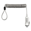 Office Jansan | Innovera IVR64670 6 ft. Steel Cable Compact Combination Laptop Lock image number 0