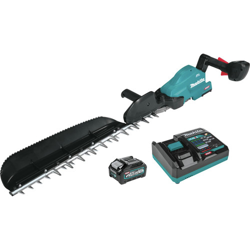 Makita GHU04M1 40V max XGT Brushless Lithium-Ion 24 in. Cordless Single Sided Hedge Trimmer Kit (4 Ah) image number 0