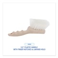 Cleaning Brushes | Boardwalk BWK4408 9 in. Nylon Fill Utility Brush - Tan image number 2