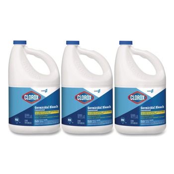 Clorox 30966 121 oz. Bottle Regular Concentrated Germicidal Bleach (3/Carton)