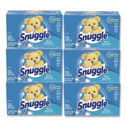 Cleaning & Janitorial Supplies | Dial 45115 Fabric Softener Sheets - Fresh Scent (120 Sheets/Box, 6 Boxes/Carton) image number 0
