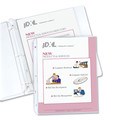 Office Jansan | C-Line 62023 11 in. x 8.5 in. Heavyweight Polypropylene Sheet Protectors - Clear (100/Box) image number 1