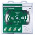 Hitachi 115436 12 in. 80-Tooth Fine Finish VPR Blade