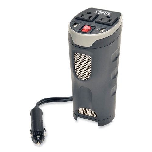 Surge Protectors | Tripp Lite PV200CUSB PowerVerter 200 W Ultra-Compact Car Inverter with Two AC Outlets/Two USB Ports image number 0
