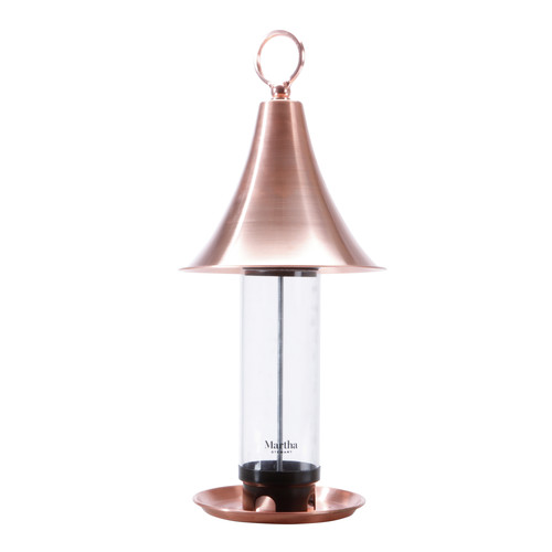 Outdoor Tools and Equipment | Martha Stewart MTS-CBF1 Authentic Copper Bird Feeder with 4 Feeding Ports image number 0