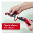 Cleaning & Janitorial Supplies | Rubbermaid 1839685 Multi-Purpose Cordless Battery Power Scrubber Red/White Nylon Bristles 12.68-in Brush 7-in Red/Black Handle image number 4
