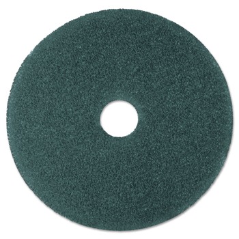 3M 5300 19 in. Diameter Low-Speed High Productivity Floor Pads - Blue (5/Carton)