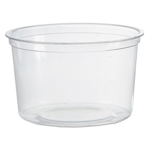  | WNA WNA APCTR16 16 oz. Plastic Deli Containers - Clear (50/Pack, 10 Packs/Carton) image number 0