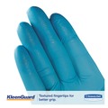 Disposable Gloves | KleenGuard 417-57373 9.5 in. Long 6 mil Thick Powder-Free G10 Nitrile Gloves - Large Blue (10-Boxes/Carton) image number 5