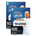 Cleaning & Janitorial Supplies | Mr. Clean 80764981 4.6 in. x 2.3 in. 1.2 in. Thick Ultra-Thick Magic Eraser - White (10/Carton) image number 0