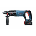 Rotary Hammers | Bosch GBH18V-26DK24 18V EC Brushless Lithium-Ion 1 in. Cordless SDS-Plus Bulldog Rotary Hammer Kit with 2 Batteries (8 Ah) image number 2