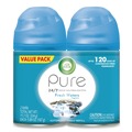 Odor Control | Air Wick 62338-82093 Freshmatic Ultra 5.89 oz. Aerosol Spray Refill - Fresh Waters (3/Carton) image number 6