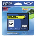 Bulk Savings Pricing 2 | Brother P-Touch TZE631 0.47 in. x 26.2 ft. TZe Standard Adhesive Laminated Labeling Tape - Black on Yellow image number 0