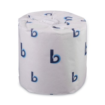 TOILET PAPER | Boardwalk B6145 4 in. x 3 in. 2-Ply Septic Safe Toilet Tissue - White (500 Sheets/Roll, 96 Rolls/Carton)