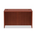  | Alera ALEVA214830MC 47.25 in. x 29.5 in. x 29.63 in. Valencia Series Straight Front Desk Shell - Medium Cherry image number 4