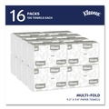 Cleaning & Janitorial Supplies | Kleenex 1890 9.2 in. x 9.4 in. 1-Ply Multi-Fold Paper Towels - White (2400/Carton) image number 1