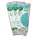 Disposable Gloves | Boardwalk BWK183M Flock-Lined Nitrile Gloves - Medium, Green (12-Piece) image number 1