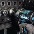 Impact Wrenches | Factory Reconditioned Makita GWT01D-R 40V MAX XGT Brushless Lithium-Ion 3/4 in. Square Drive Cordless 4-Speed High-Torque Impact Wrench with Friction Ring Anvil Kit (2.5 Ah) image number 8